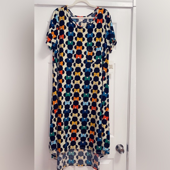 LuLaRoe Dresses & Skirts - New plus size 3X LulaRoe Carly Disney dress